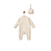 Moi Noi Organik Koala Şapkalı Tulum